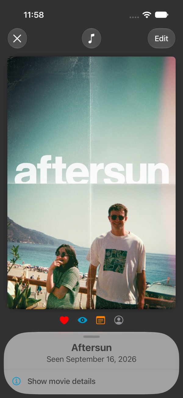 Movie page